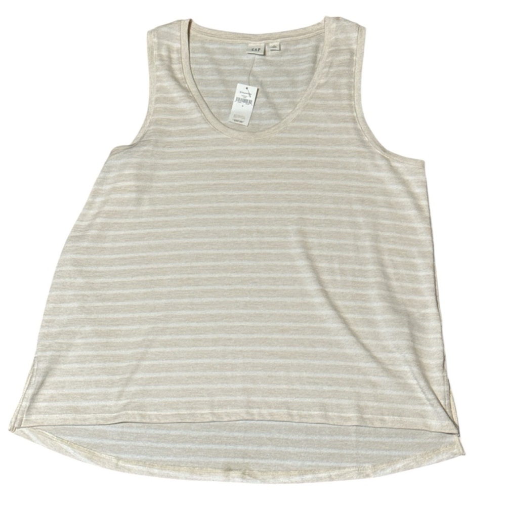 GAP Cream Sleeveless Top
